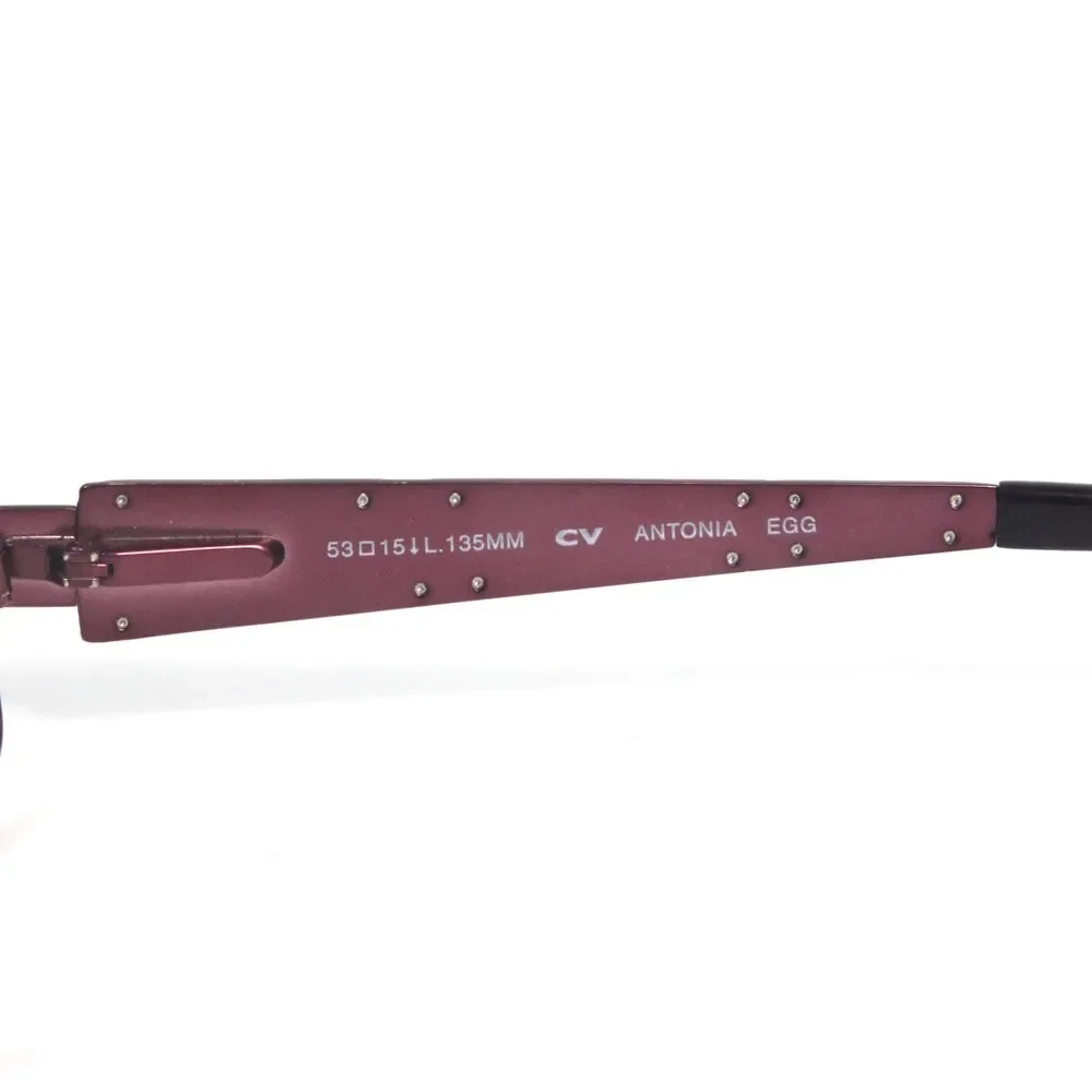 BCBGMaxazria Antonia Eyeglasses Frames Womens 53-15-135 Burgundy Rectangular